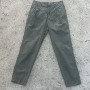 Everlane Women's Olive Green Chino Trouser Ankle Pants Size 2